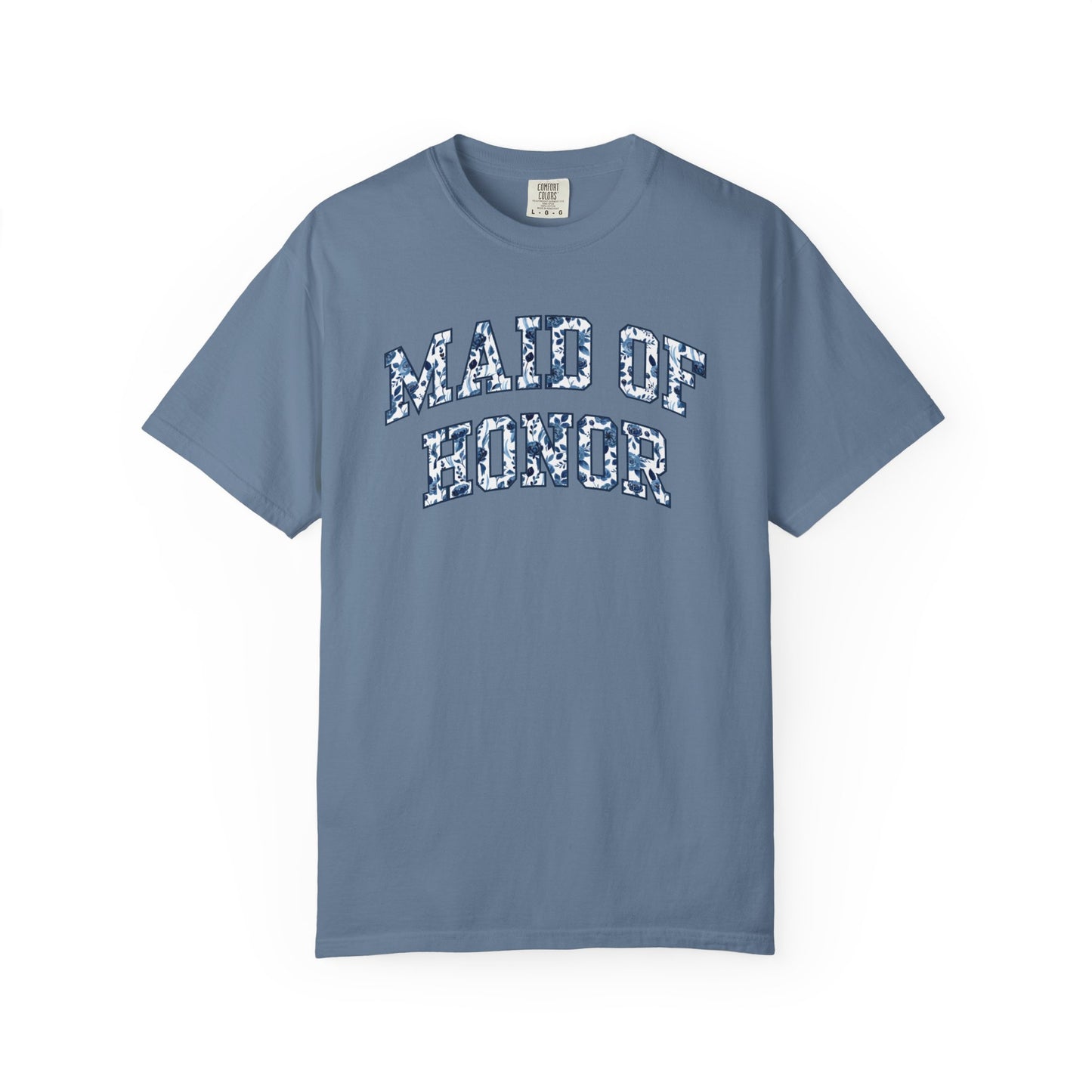 Floral Maid of Honor Shirt
