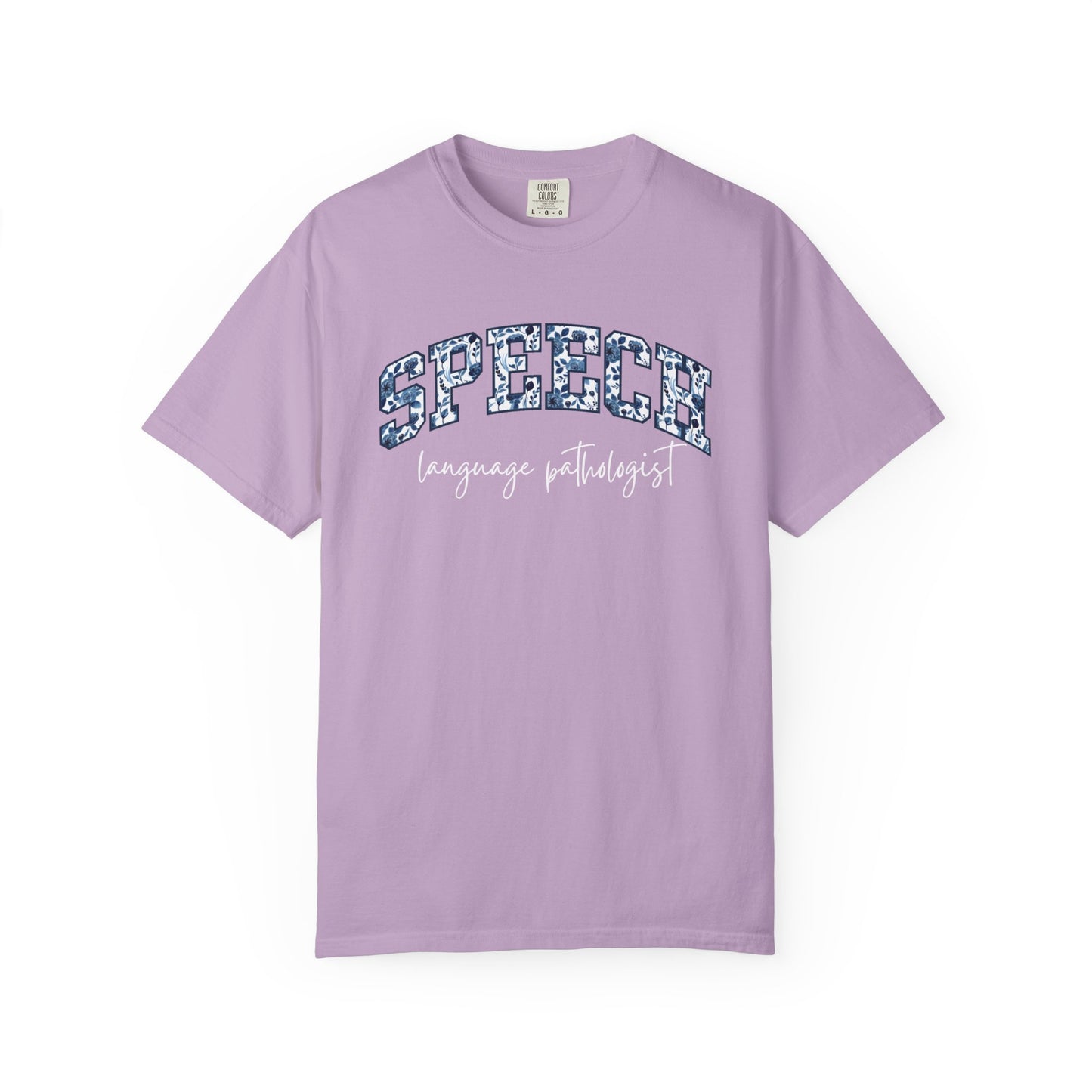 Floral Speech Language Pathologist Shirt