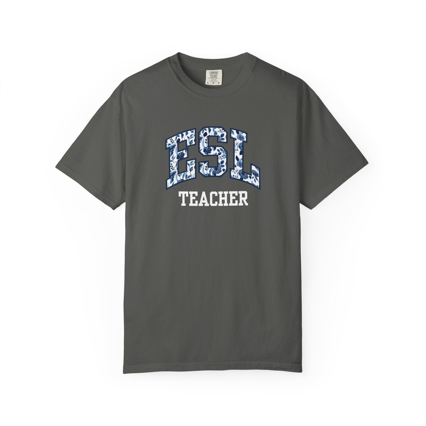 Floral ESL Teacher Shirt