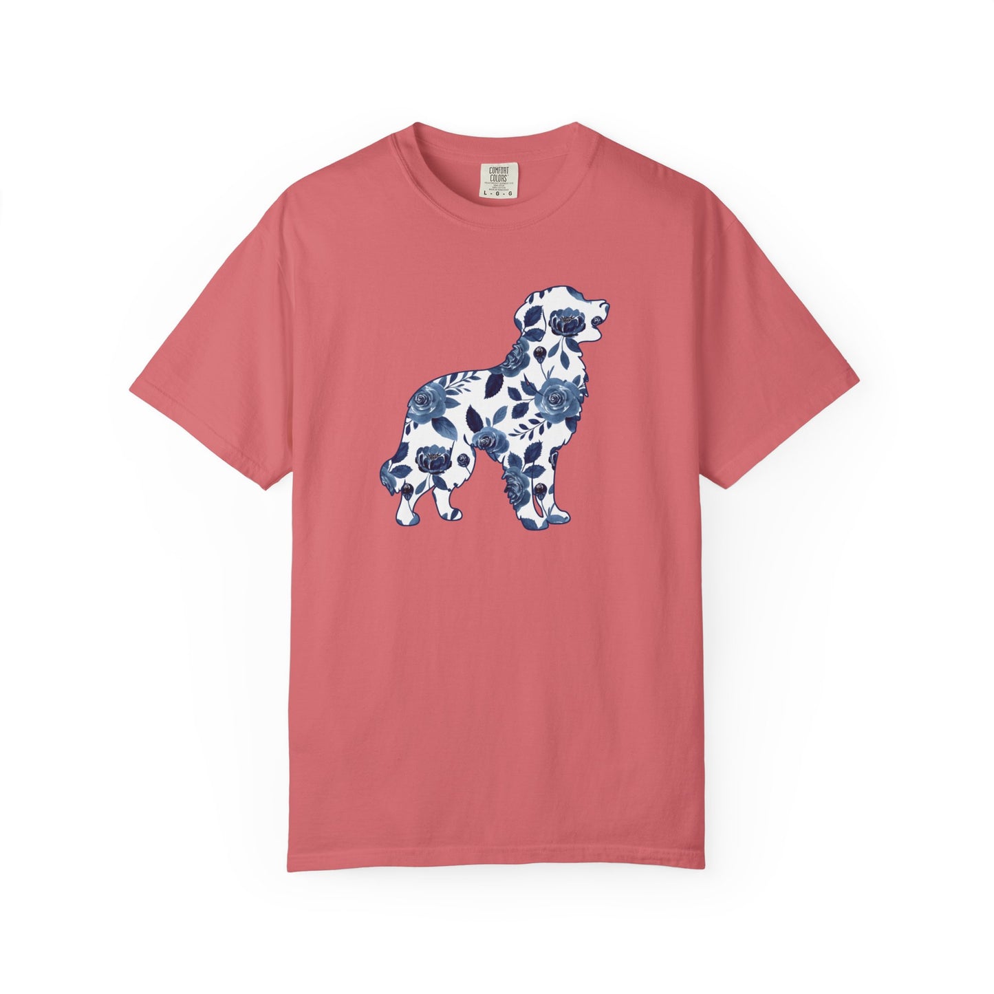 Floral Golden Retriever Shirt