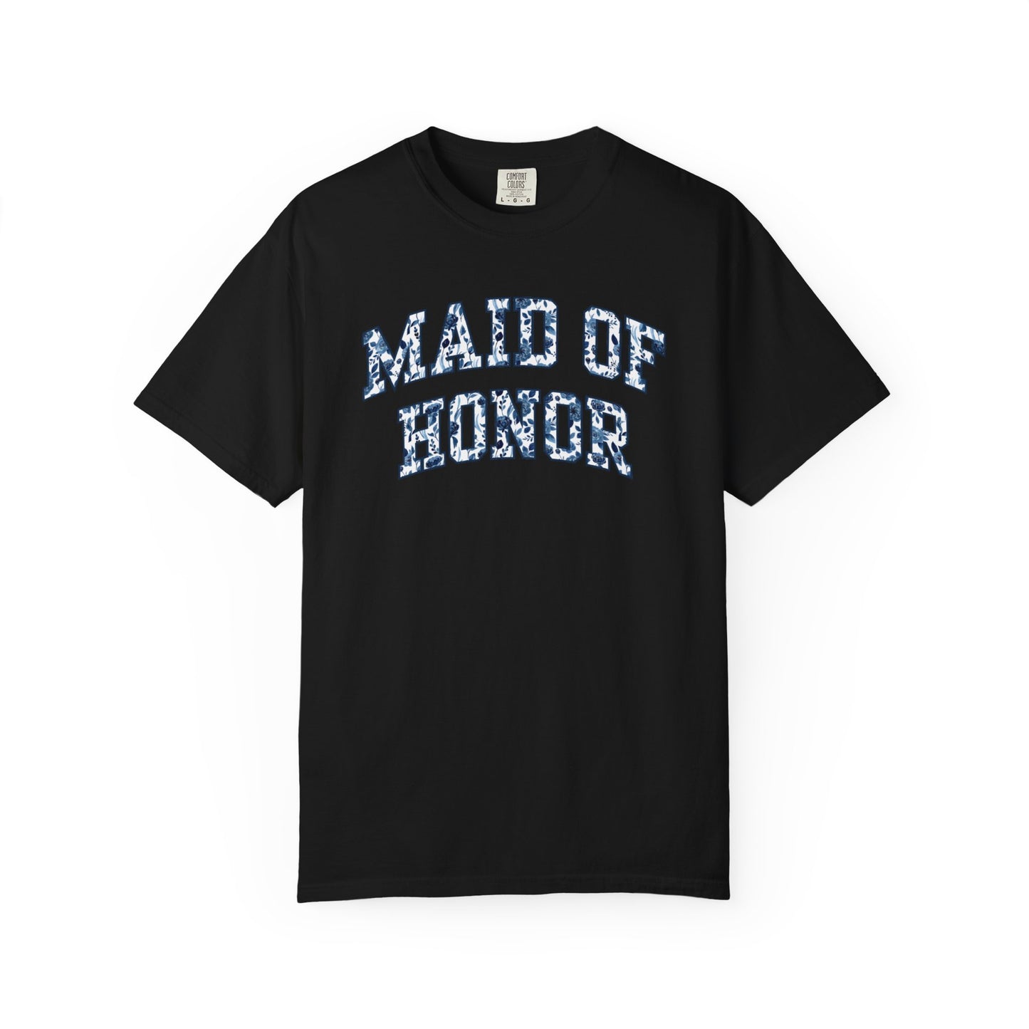Floral Maid of Honor Shirt