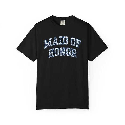 Floral Maid of Honor Shirt