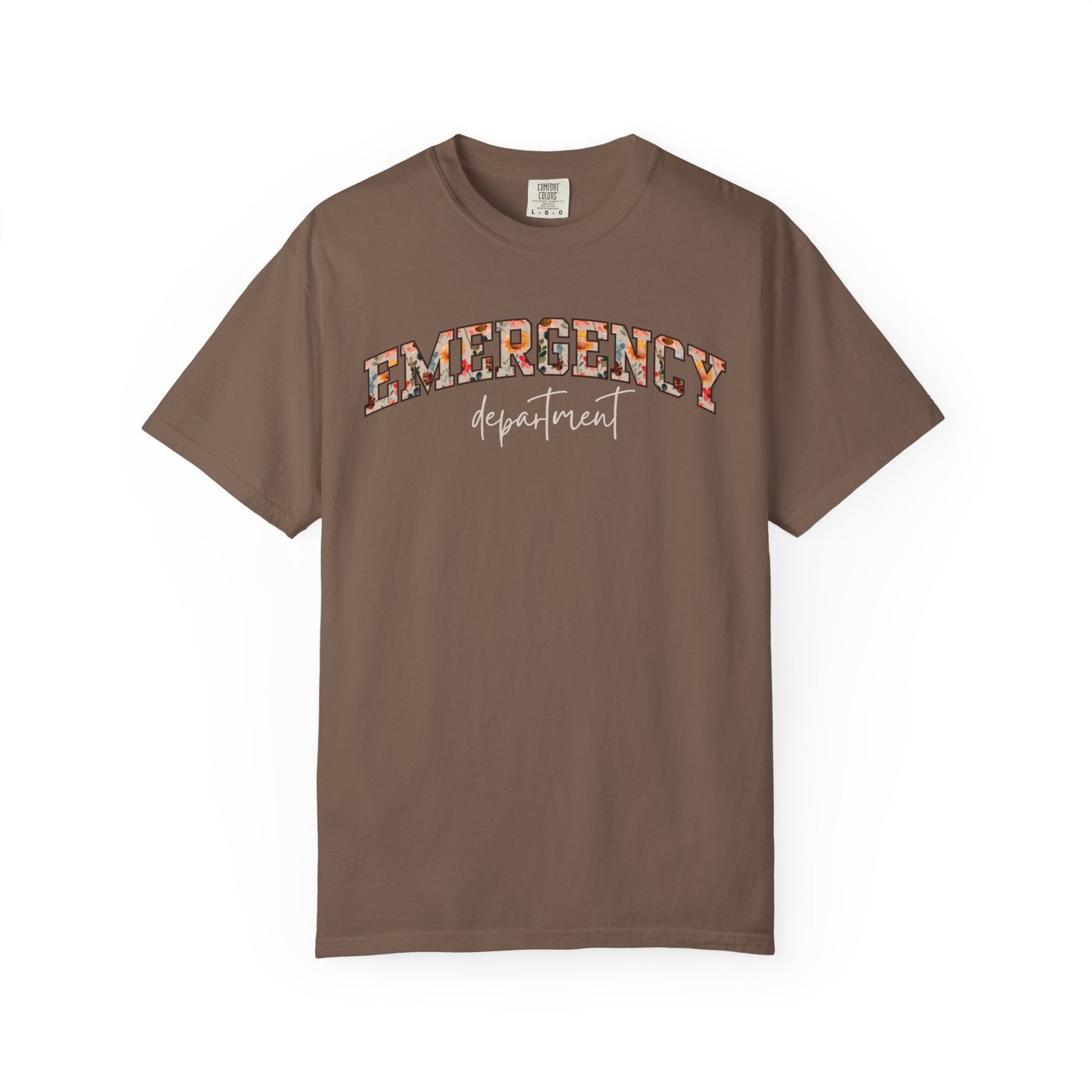 Floral Emergency Department Shirt
