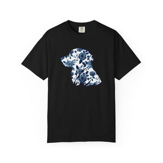 Floral Golden Retriever Shirt