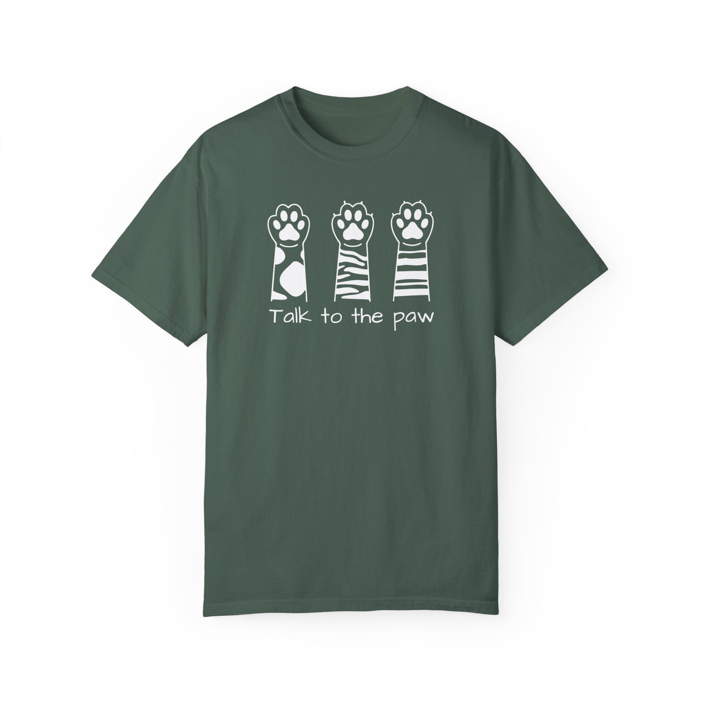 Funny Talk To The Paw Cat Shirt