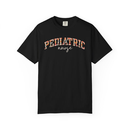 Floral Pediatric Nurse Shirt