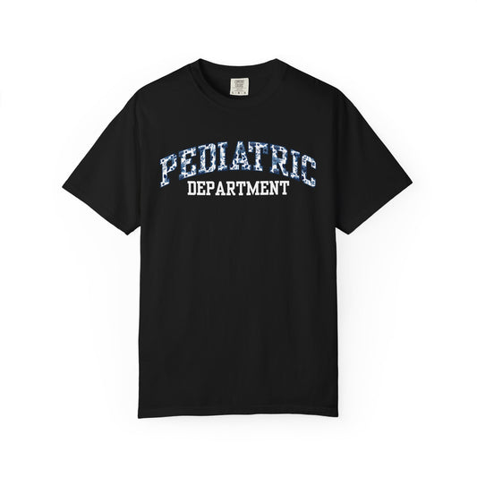 Floral Pediatric Department Shirt