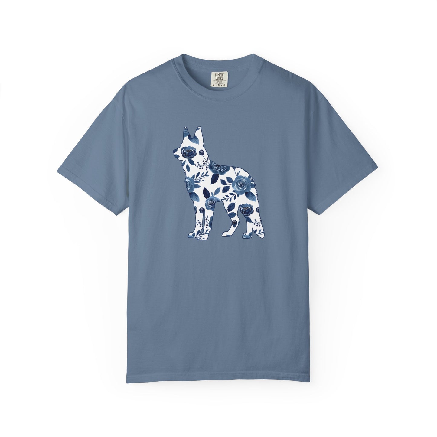Floral German Shepherd Shirt