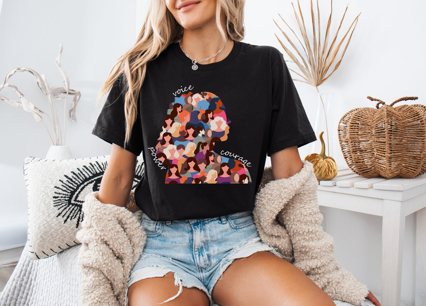 Voice, Power, Courage International Women's Day Shirt