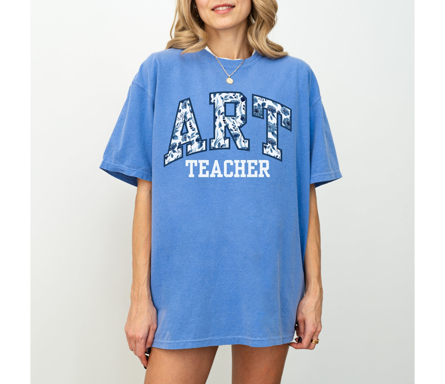 Floral Art Teacher Shirt