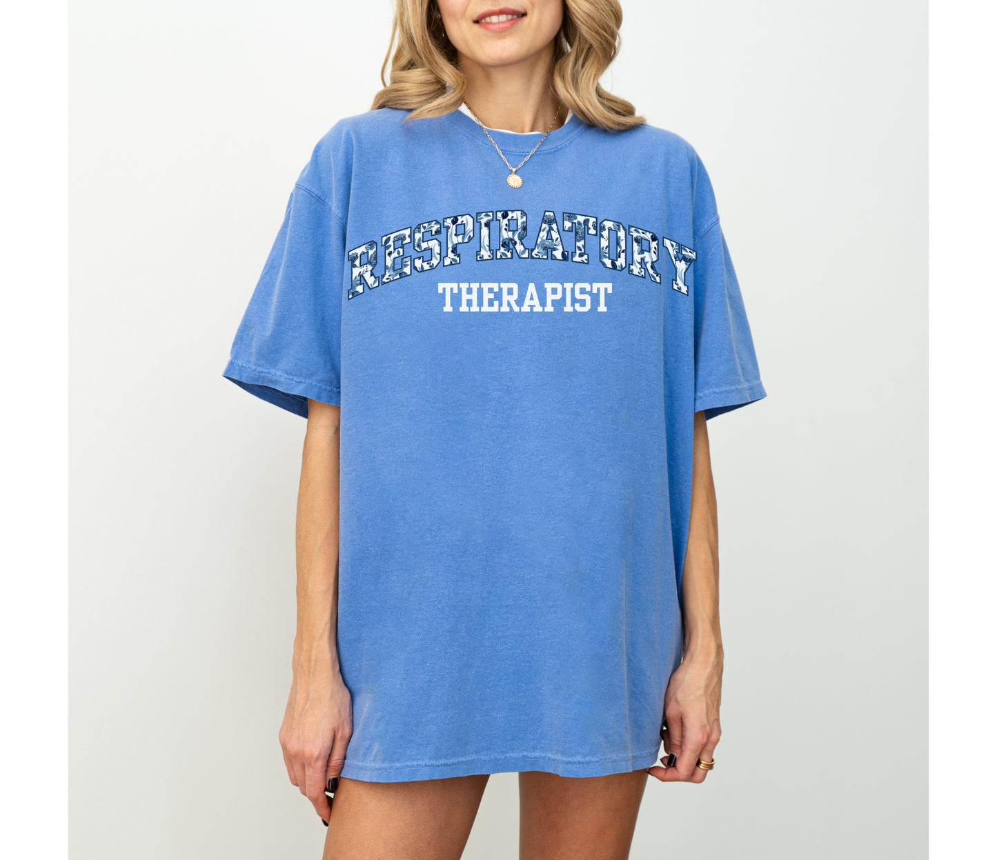 Floral Respiratory Therapist Shirt