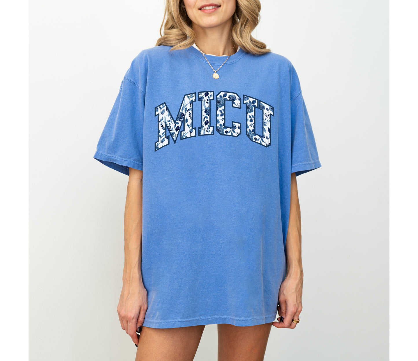 Floral MICU Shirt