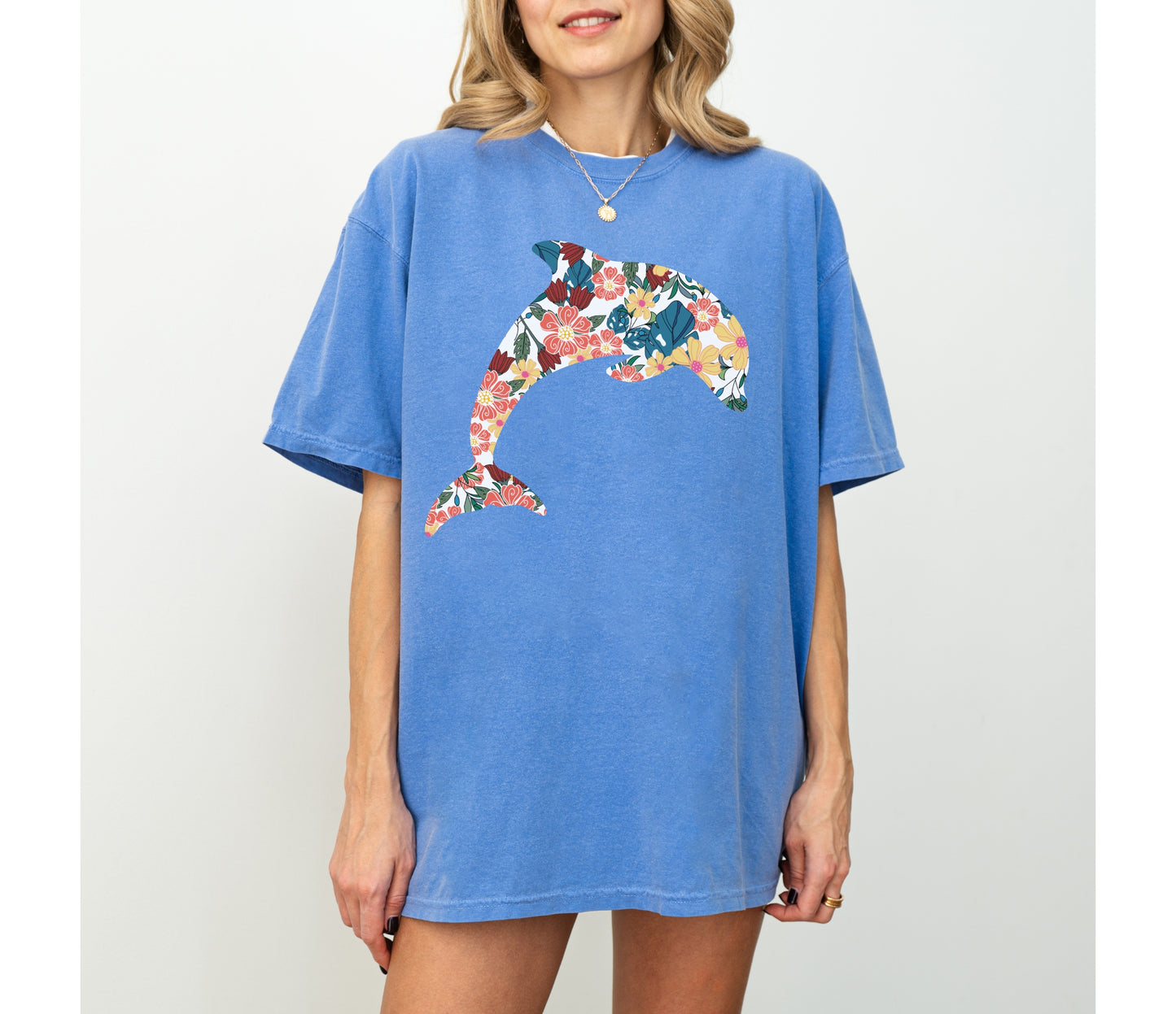 Floral Dolphin Shirt