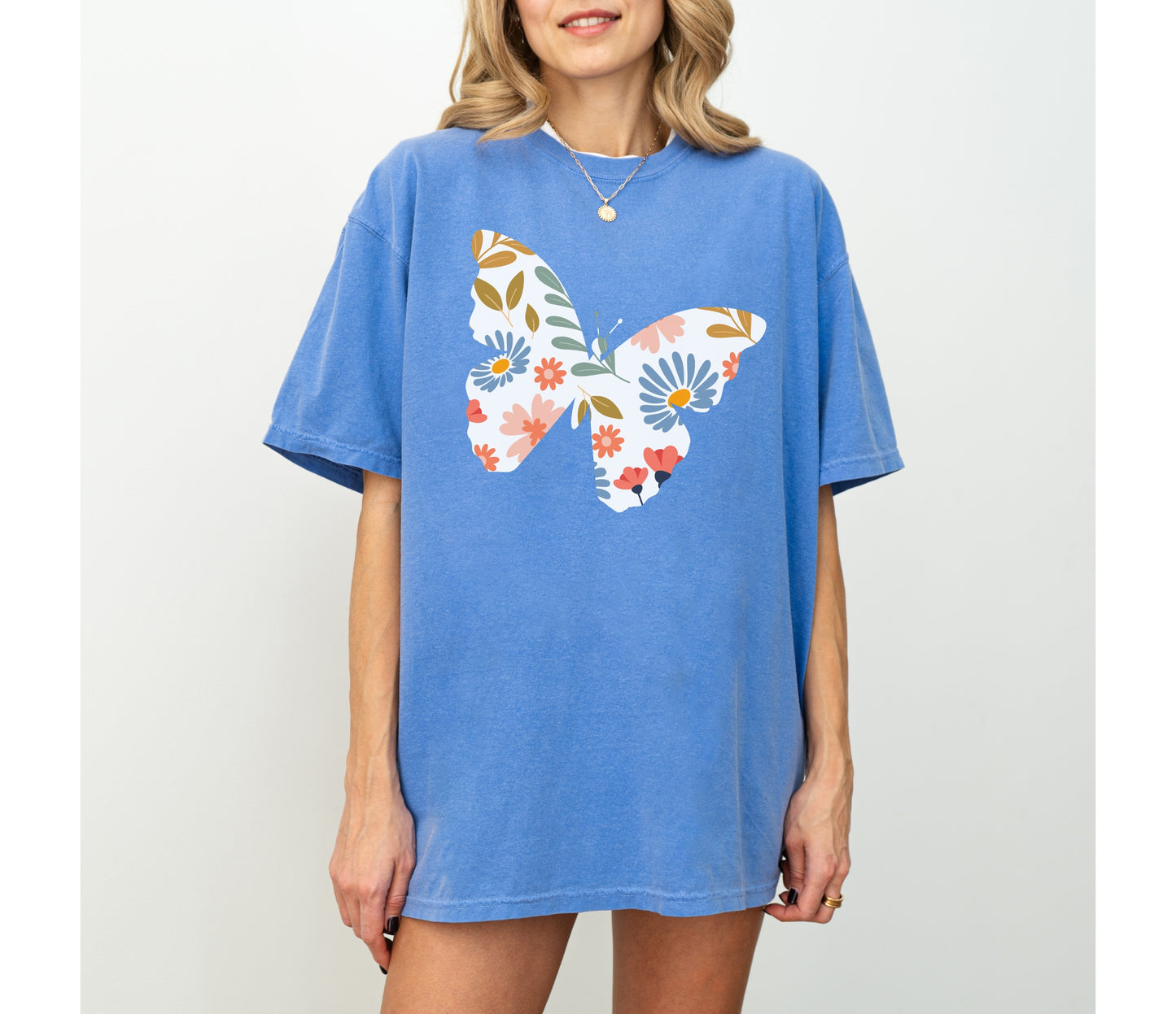Floral Butterfly Shirt
