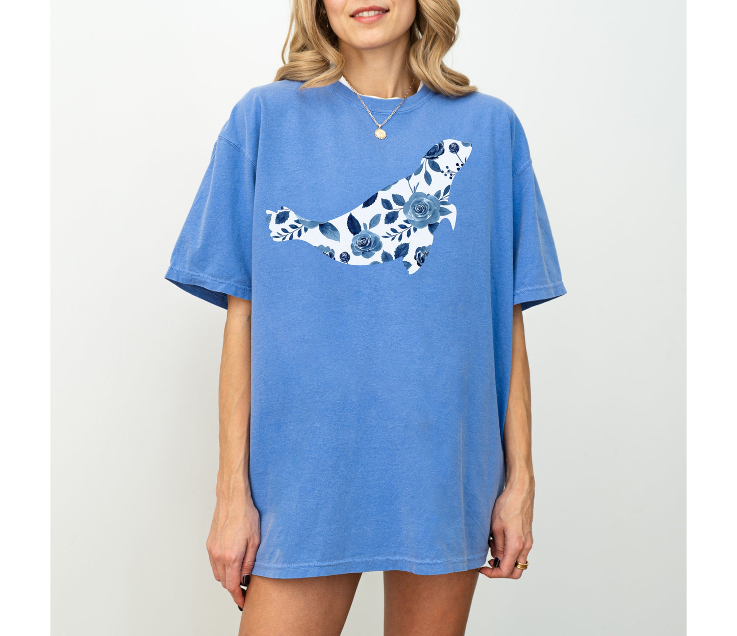 Floral Seal Shirt