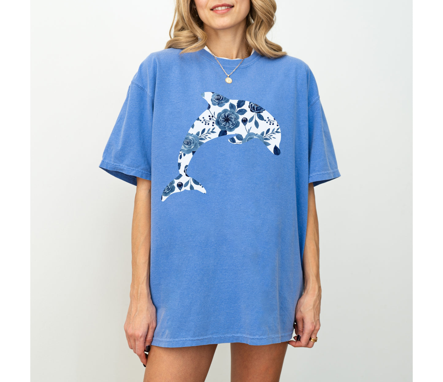 Floral Dolphin Shirt