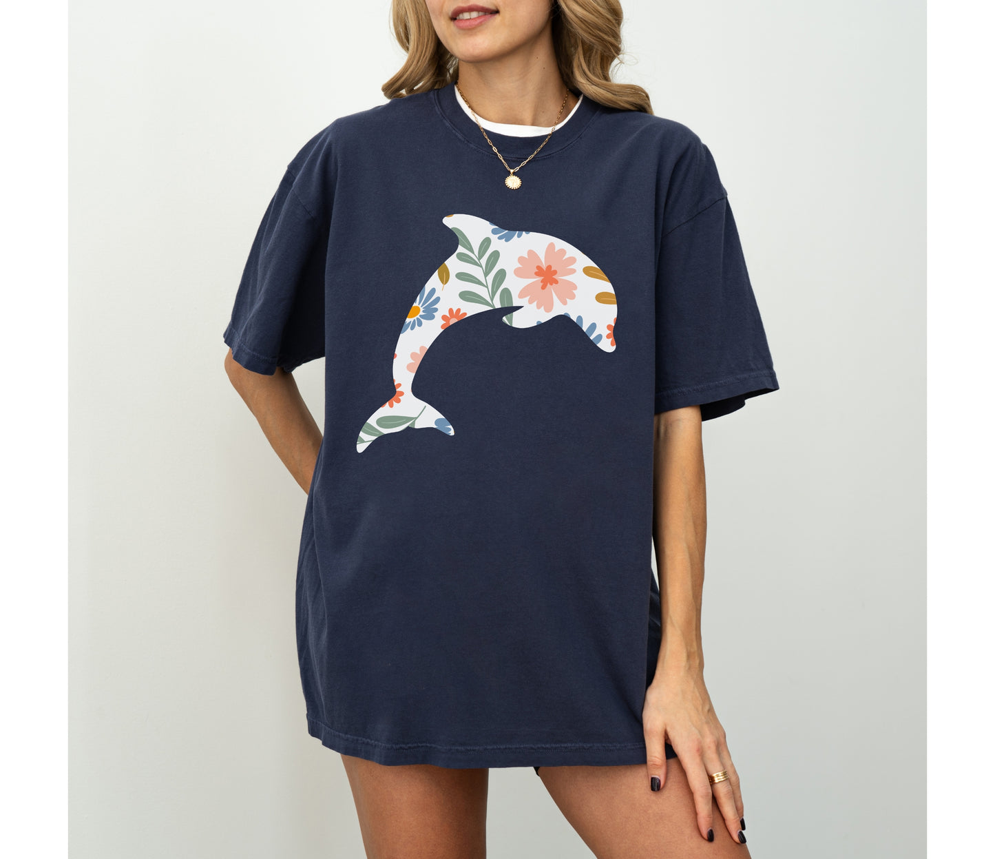 Floral Dolphin Shirt