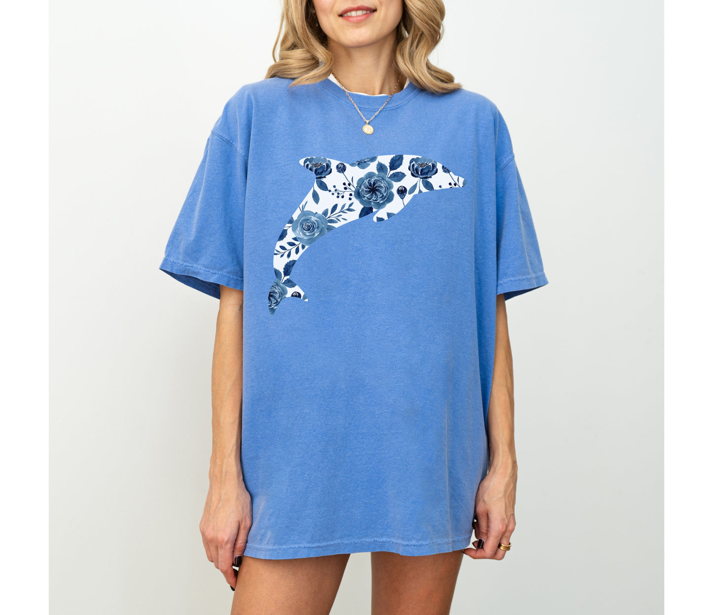 Floral Dolphin Shirt