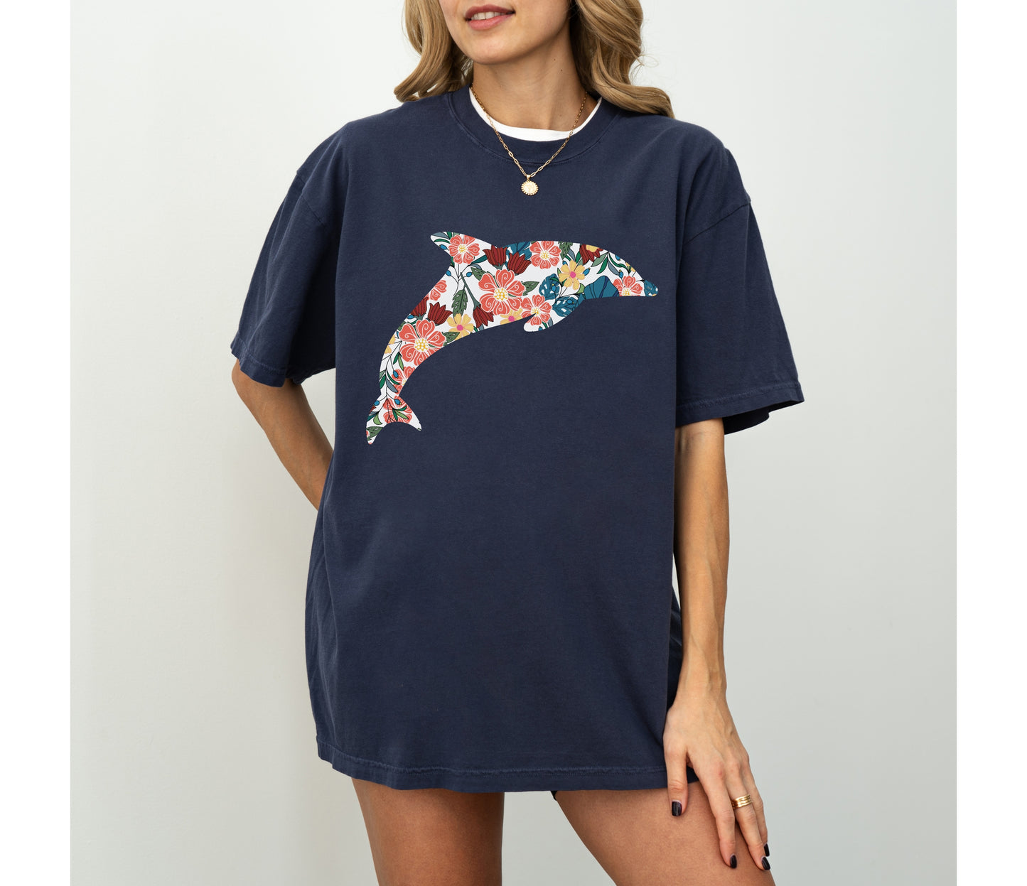 Floral Dolphin Shirt