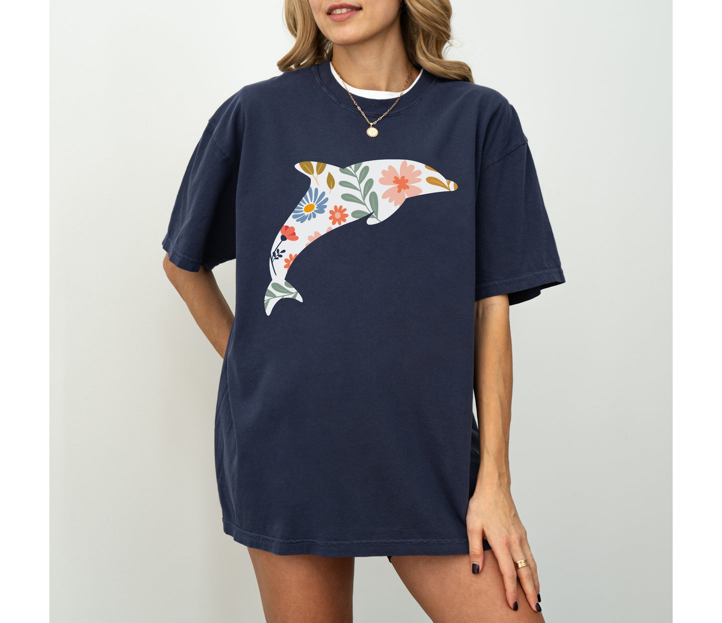 Floral Dolphin Shirt