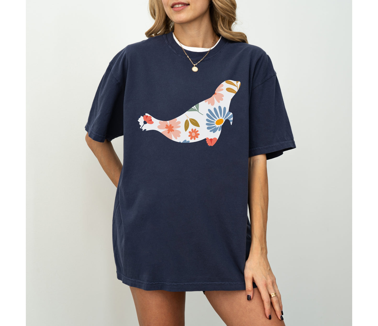 Floral Seal Shirt
