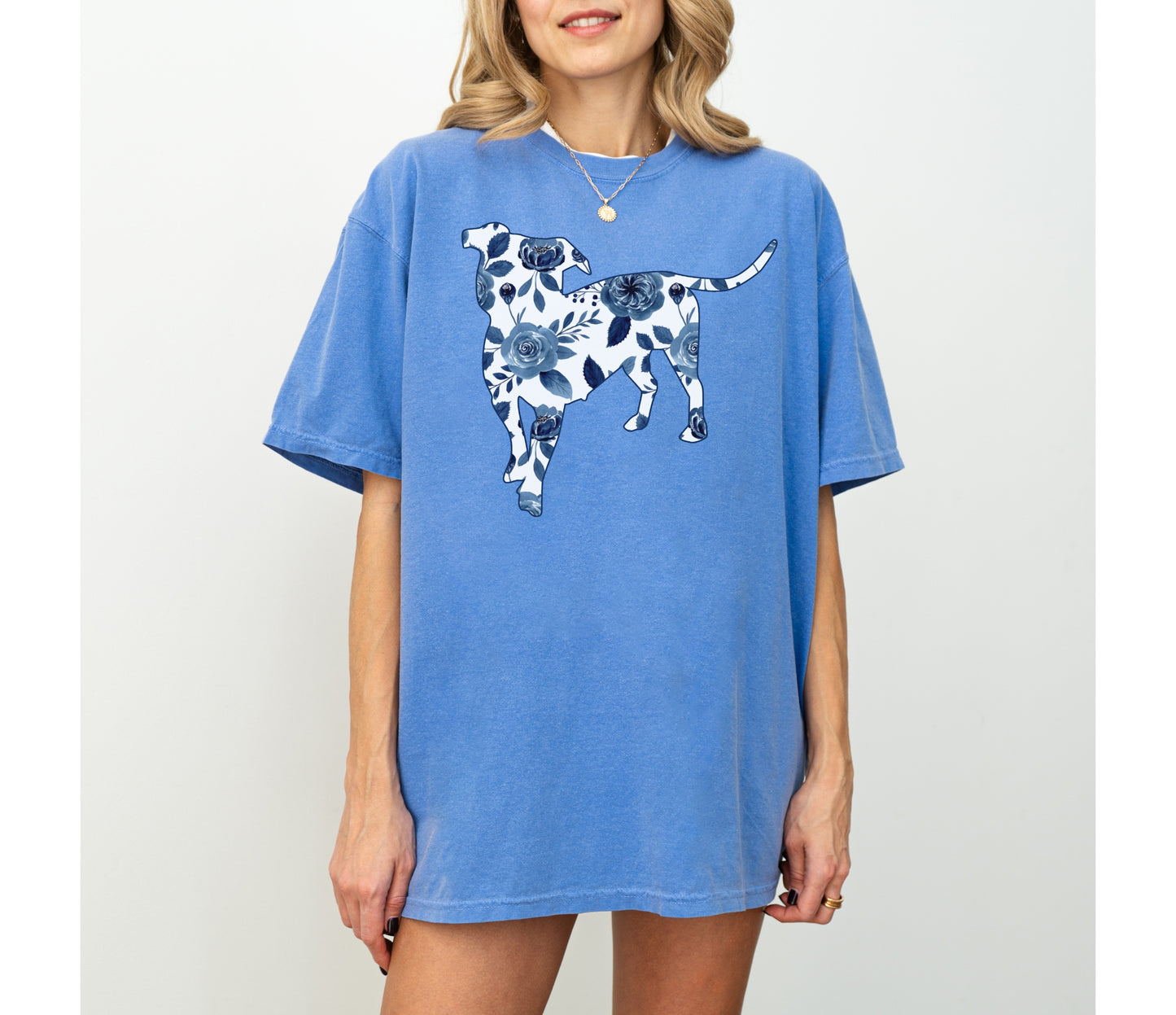 Floral Pitbull Shirt